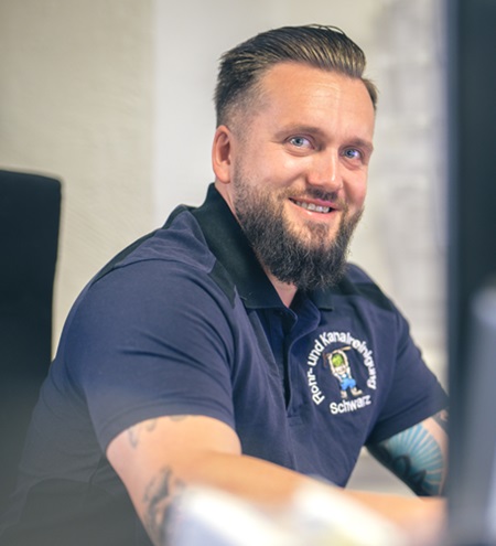 David Weggen | Disposition Rohrreinigung Schwarz