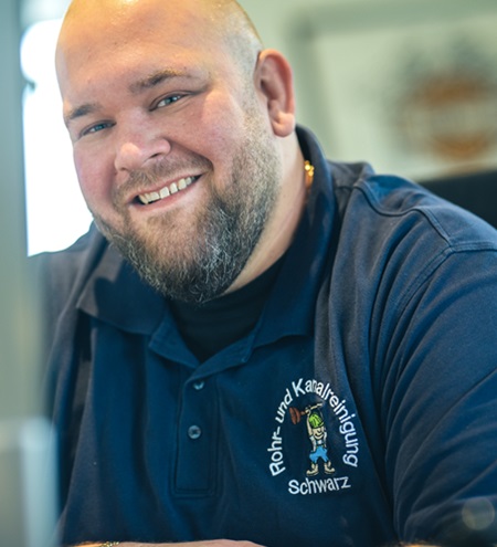 Tobias Rein | Geschäftsführung Rohrreinigung Schwarz